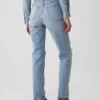 Jeans droit taille haute « cheeky »