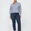 Jeans droit taille haute « cheeky »