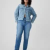 Jeans droit taille haute « cheeky »