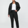 Jeans droit taille haute « cheeky »