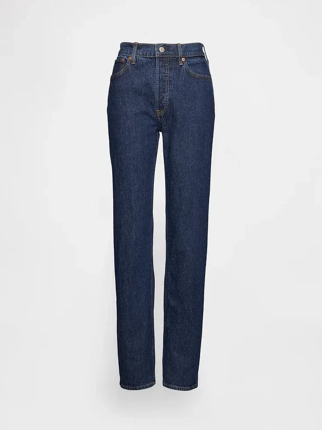 Jeans droit taille haute « cheeky »