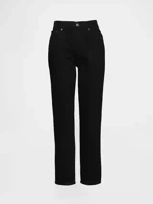 Jeans droit taille haute « cheeky »