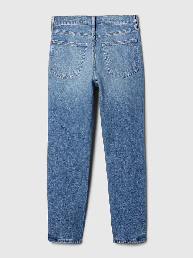 Jeans droit taille haute « cheeky »