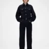 Jeans droit taille haute GAP × Victoria Beckham