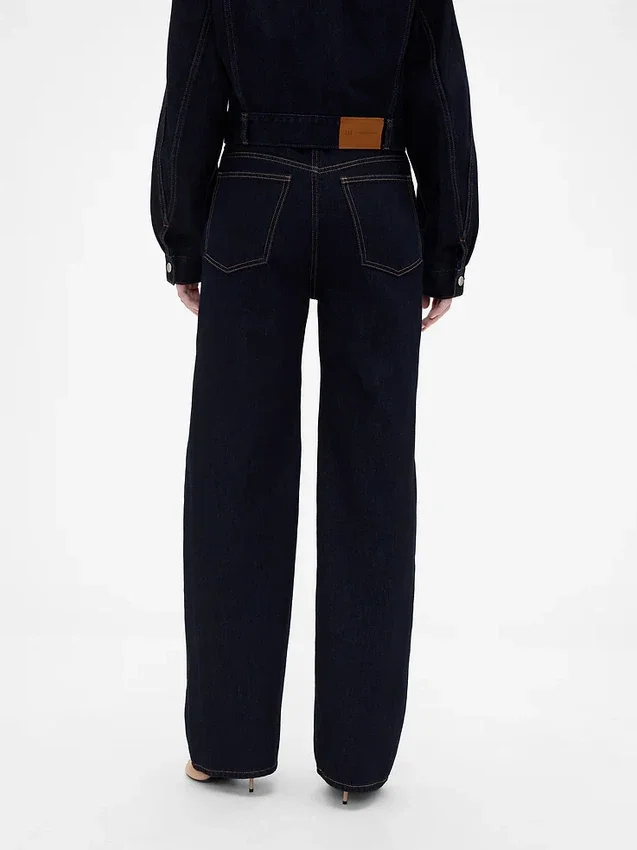 Jeans droit taille haute GAP × Victoria Beckham