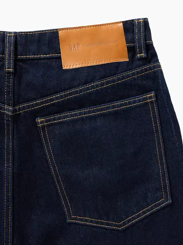 Jeans droit taille haute GAP × Victoria Beckham