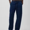 Jeans Easy Barrel à taille haute