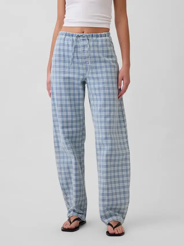Jeans Easy Barrel à taille haute