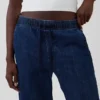 Jeans Easy Barrel à taille haute