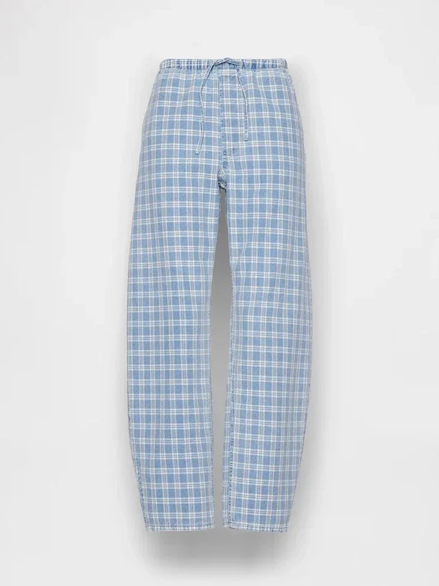 Jeans Easy Barrel à taille haute