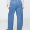 Jeans Easy Barrel à taille haute