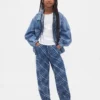 Jeans « Easy Barrel » taille haute pour enfant