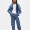 Jeans « Easy Barrel » taille haute pour enfant