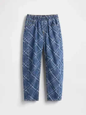 Jeans « Easy Barrel » taille haute pour enfant