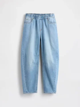 Jeans « Easy Barrel » taille haute pour enfant