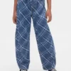 Jeans « Easy Barrel » taille haute pour enfant