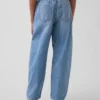 Jeans « Easy Barrel » taille haute pour enfant