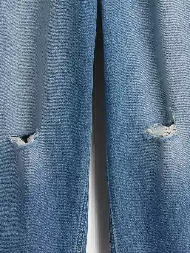 Jeans « Easy Barrel » taille haute pour enfant