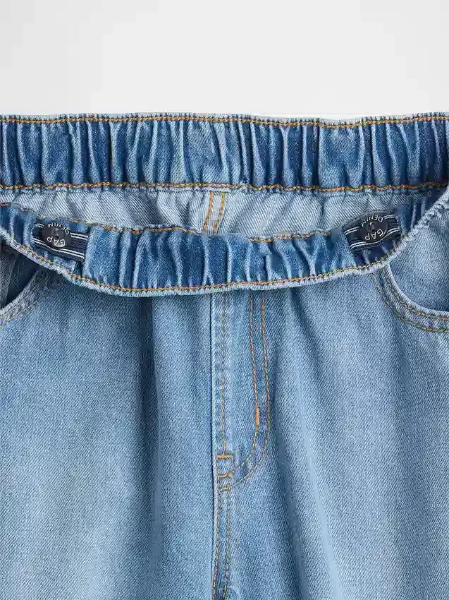 Jeans « Easy Barrel » taille haute pour enfant