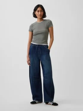 Jeans « Easy Horseshoe » à taille mi-haute