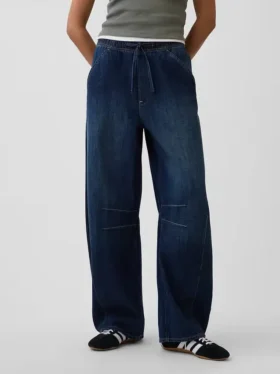 Jeans « Easy Horseshoe » à taille mi-haute