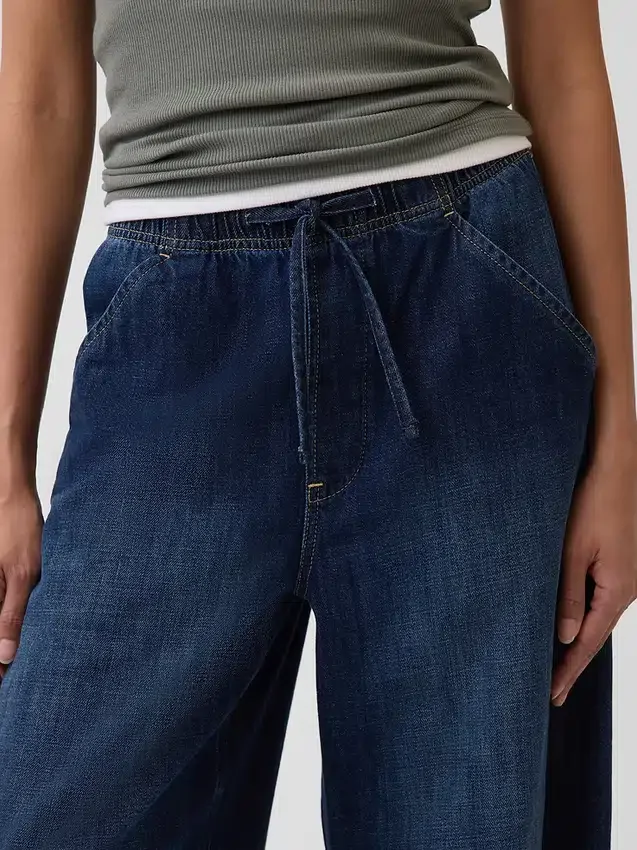 Jeans « Easy Horseshoe » à taille mi-haute
