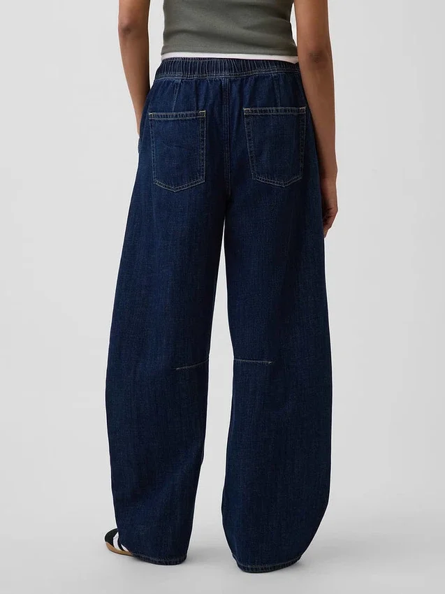 Jeans « Easy Horseshoe » à taille mi-haute