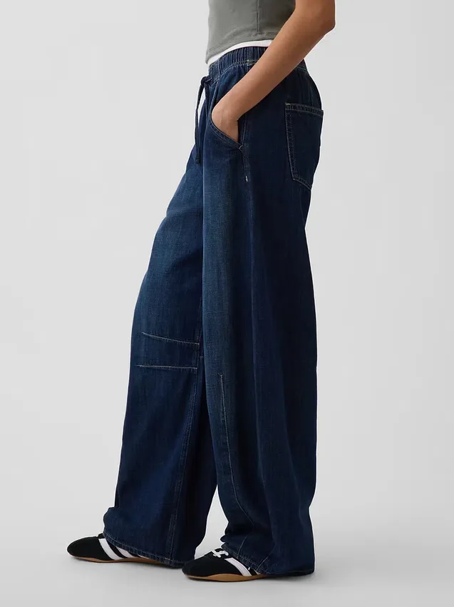 Jeans « Easy Horseshoe » à taille mi-haute