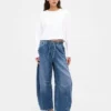 Jeans « Easy Horseshoe » ultra-doux à taille mi-haute