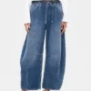 Jeans « Easy Horseshoe » ultra-doux à taille mi-haute