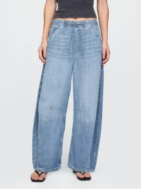 Jeans « Easy Horseshoe » ultra-doux à taille mi-haute