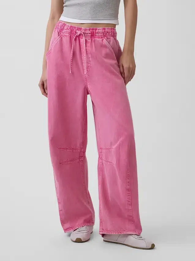 Jeans « Easy Horseshoe » ultra-doux à taille mi-haute