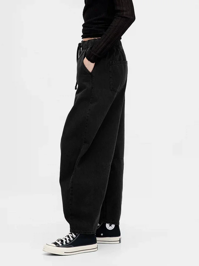 Jeans « Easy Horseshoe » ultra-doux à taille mi-haute