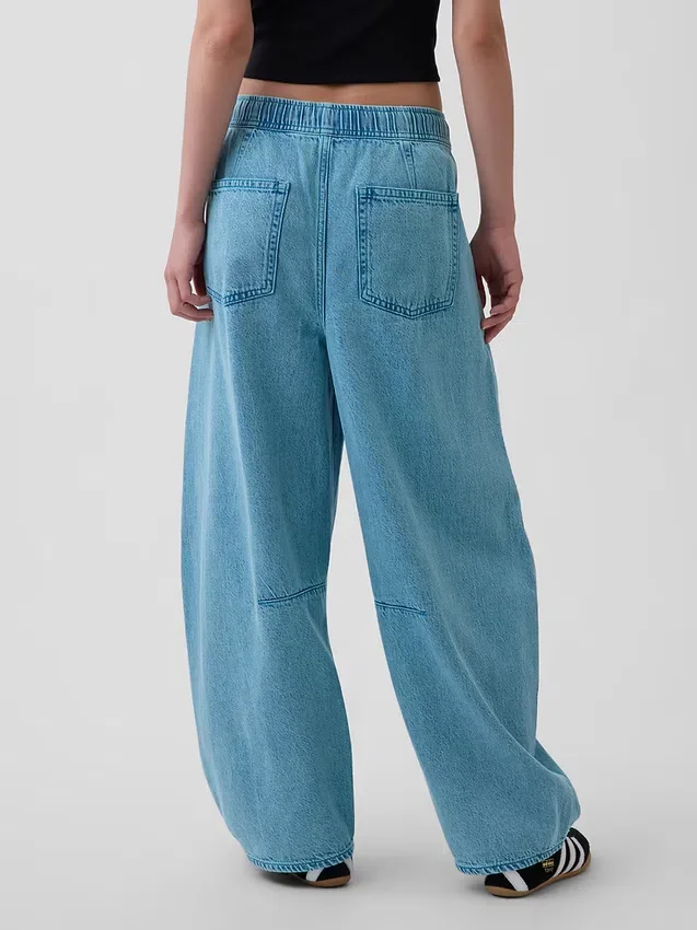Jeans « Easy Horseshoe » ultra-doux à taille mi-haute