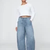 Jeans « Easy Horseshoe » ultra-doux à taille mi-haute