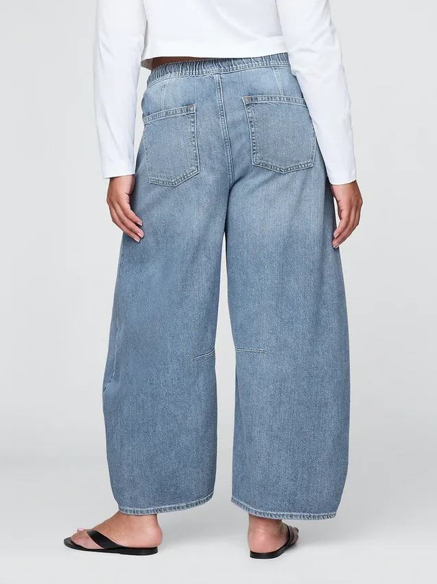 Jeans « Easy Horseshoe » ultra-doux à taille mi-haute