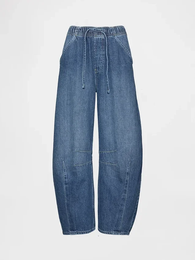 Jeans « Easy Horseshoe » ultra-doux à taille mi-haute