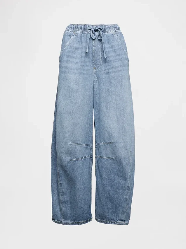 Jeans « Easy Horseshoe » ultra-doux à taille mi-haute