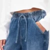 Jeans « Easy Horseshoe » ultra-doux à taille mi-haute