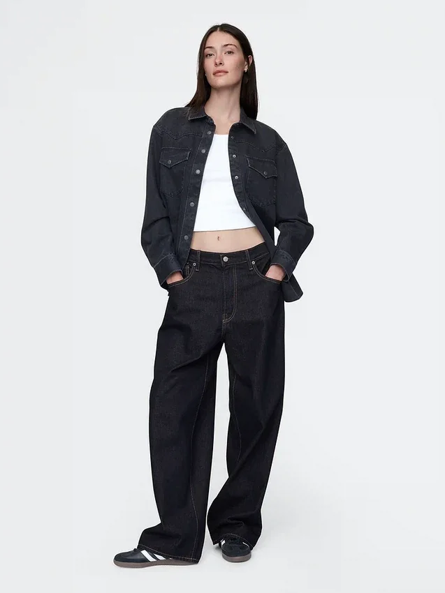 Jeans extra ample