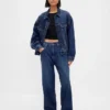 Jeans extra ample doublés de flanelle pour adulte « Stranger Things »