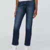 Jeans « girlfriend » taille mi-haute pour enfant
