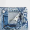 Jeans « girlfriend » taille mi-haute pour enfant