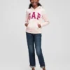 Jeans « girlfriend » taille mi-haute pour enfant