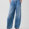 Jeans « Horseshoe » ultra-doux à taille mi-haute