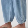 Jeans « Horseshoe » ultra-doux à taille mi-haute