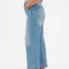 Jeans large aux chevilles, coupe « Curvy High Stride »
