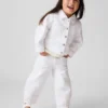 Jeans pour Bébé & Enfant à ourlet ajouré en forme de fer à cheval