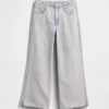 Jeans pour enfant à taille basse, coupe large
