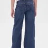 Jeans pour enfant à taille basse, coupe large